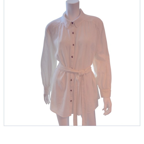 Isabel by Ingrid+Isabel - Cream Lined blend maternity top women’s size XL - NWOT - Picture 1 of 6